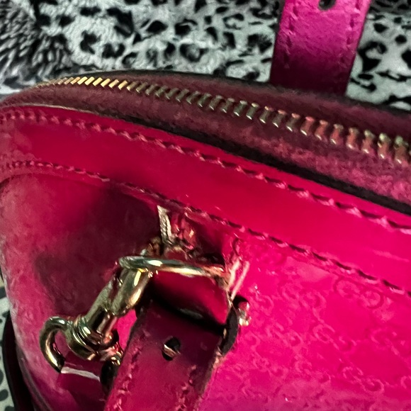 Gucci Microguccissima Bag Hot Pink HTF Gorgeous pls read description 🩷 - Picture 12 of 13